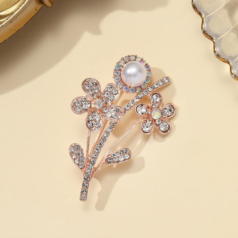 Sunflower Spark Brooch