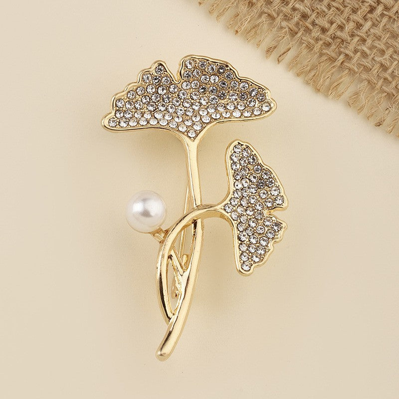 Sunflower Spark Brooch
