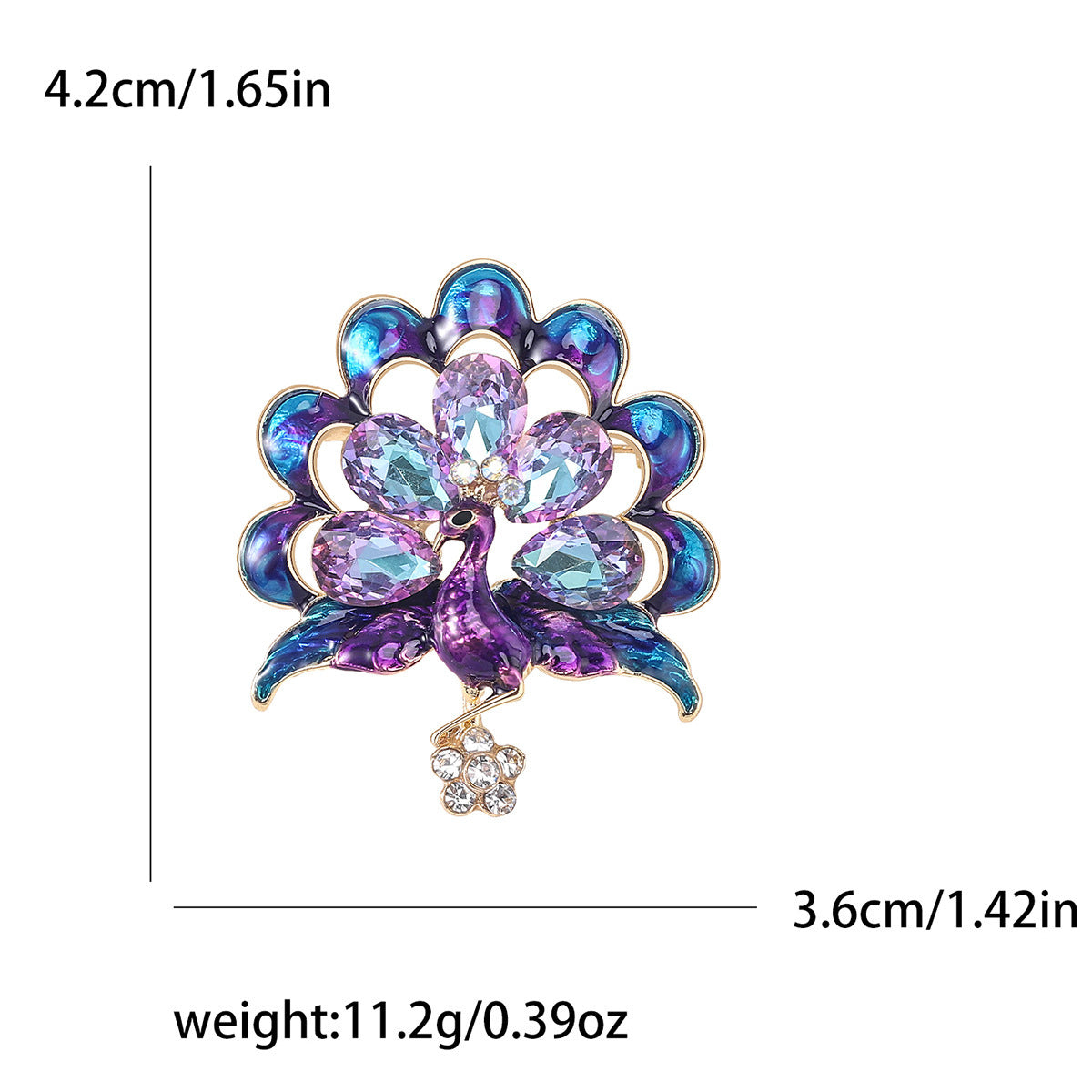 Mystic Moon Brooch