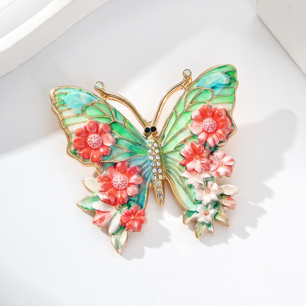 Pink Blossom Brooch