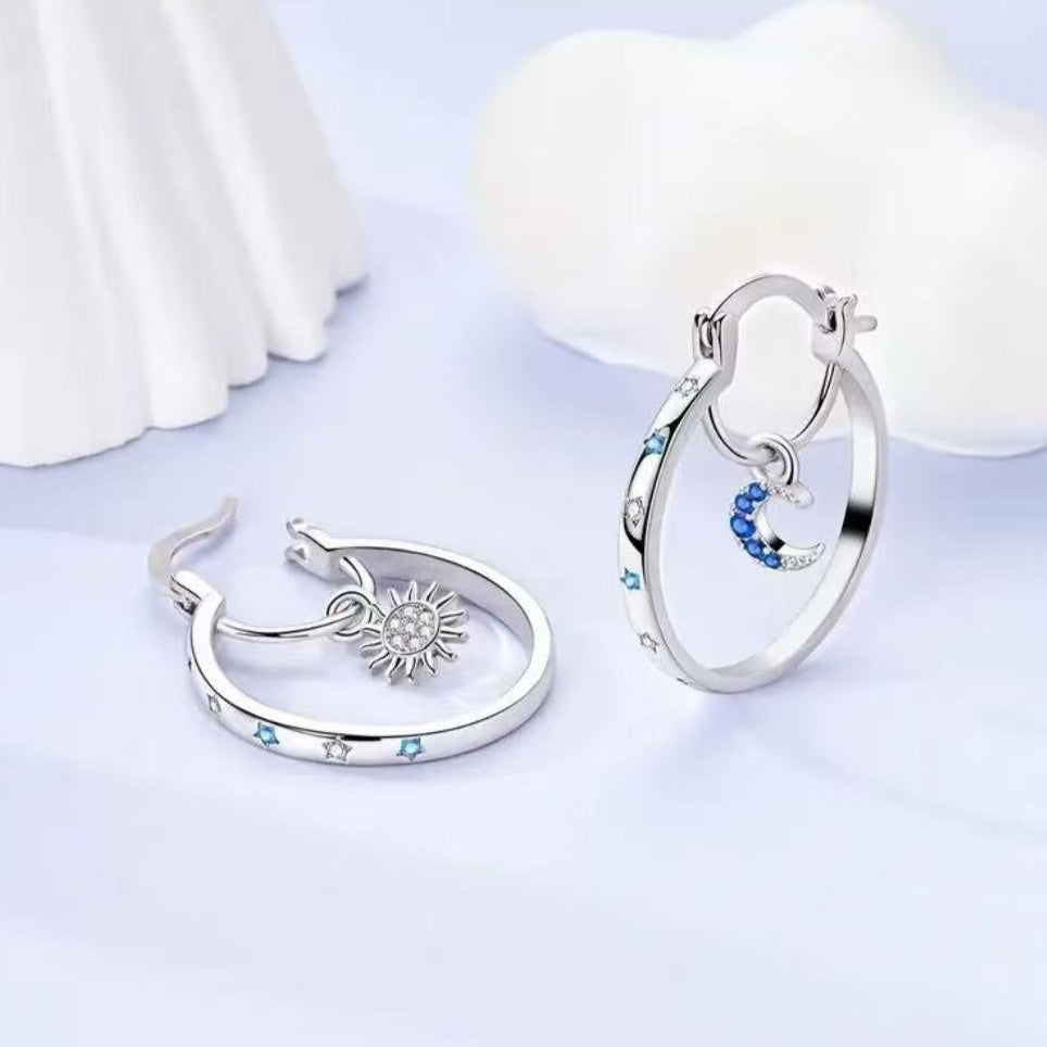 Platinum Grace Studs