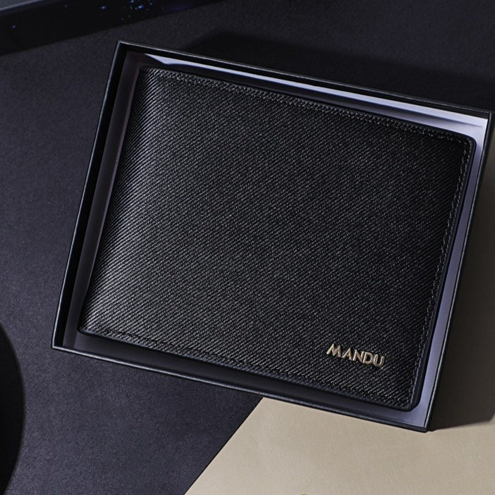 Crown Leather Wallet