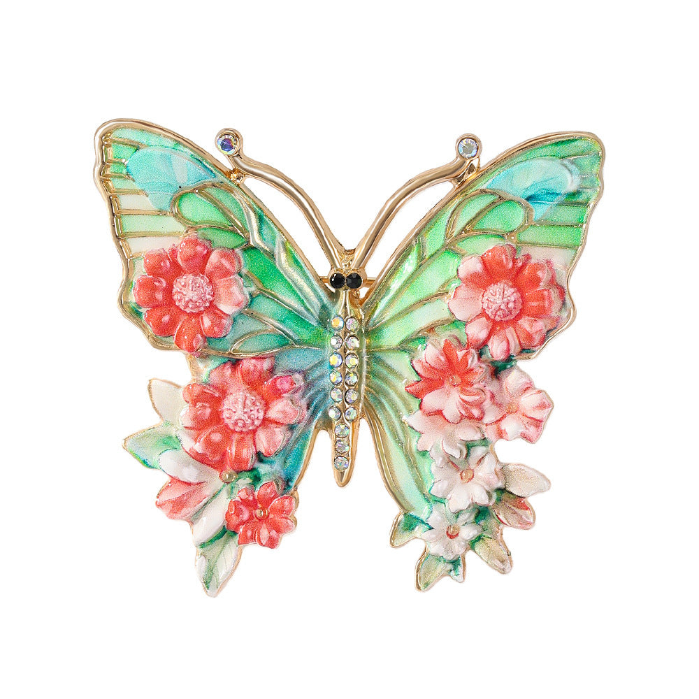 Pink Blossom Brooch