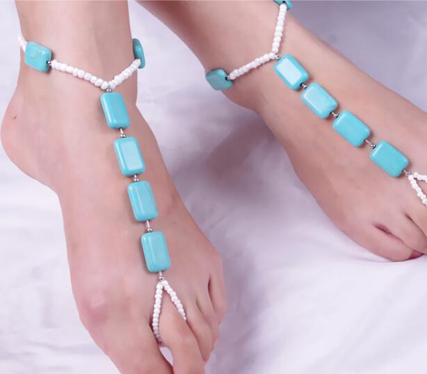 Pink Blossom Anklet