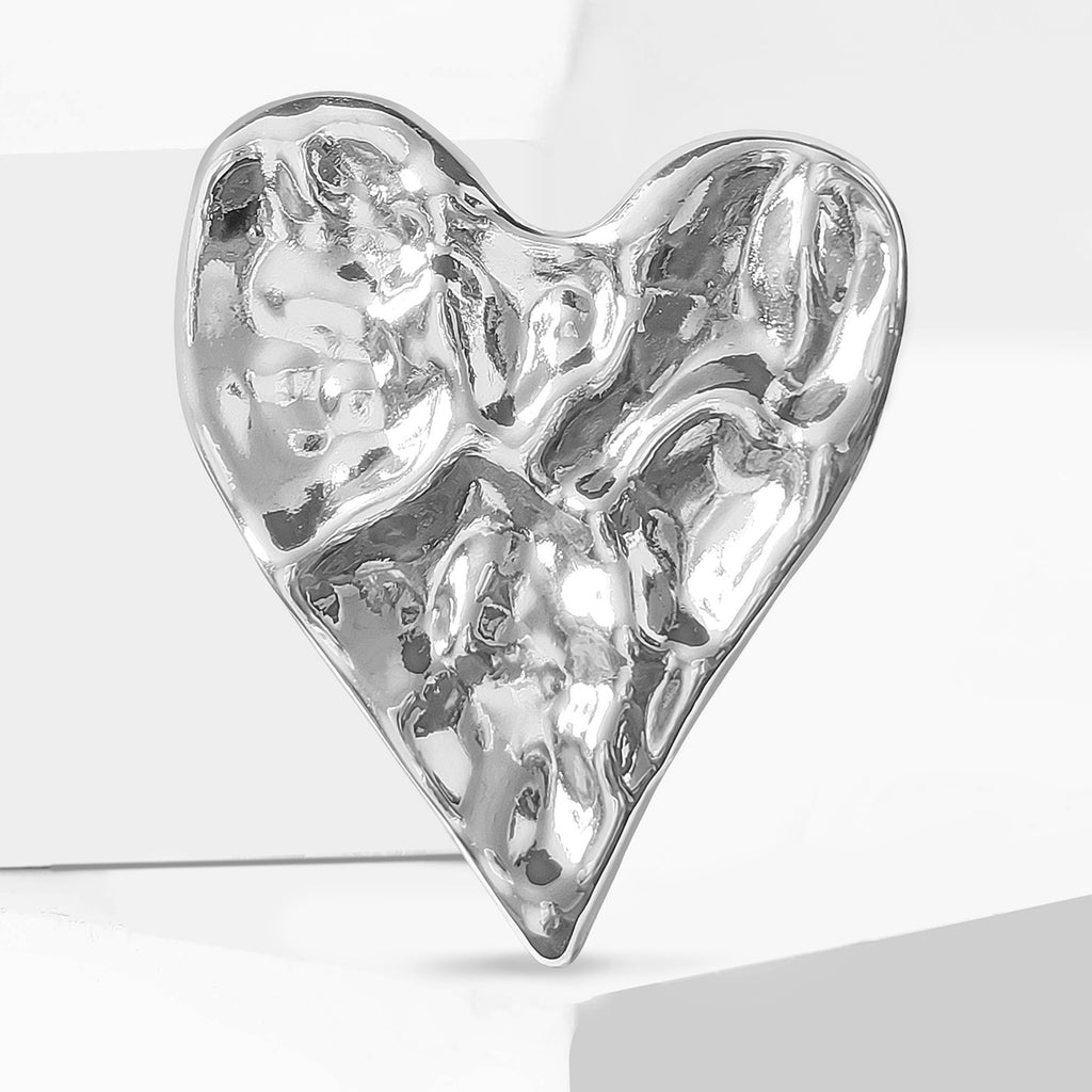 Platinum Charm Brooch