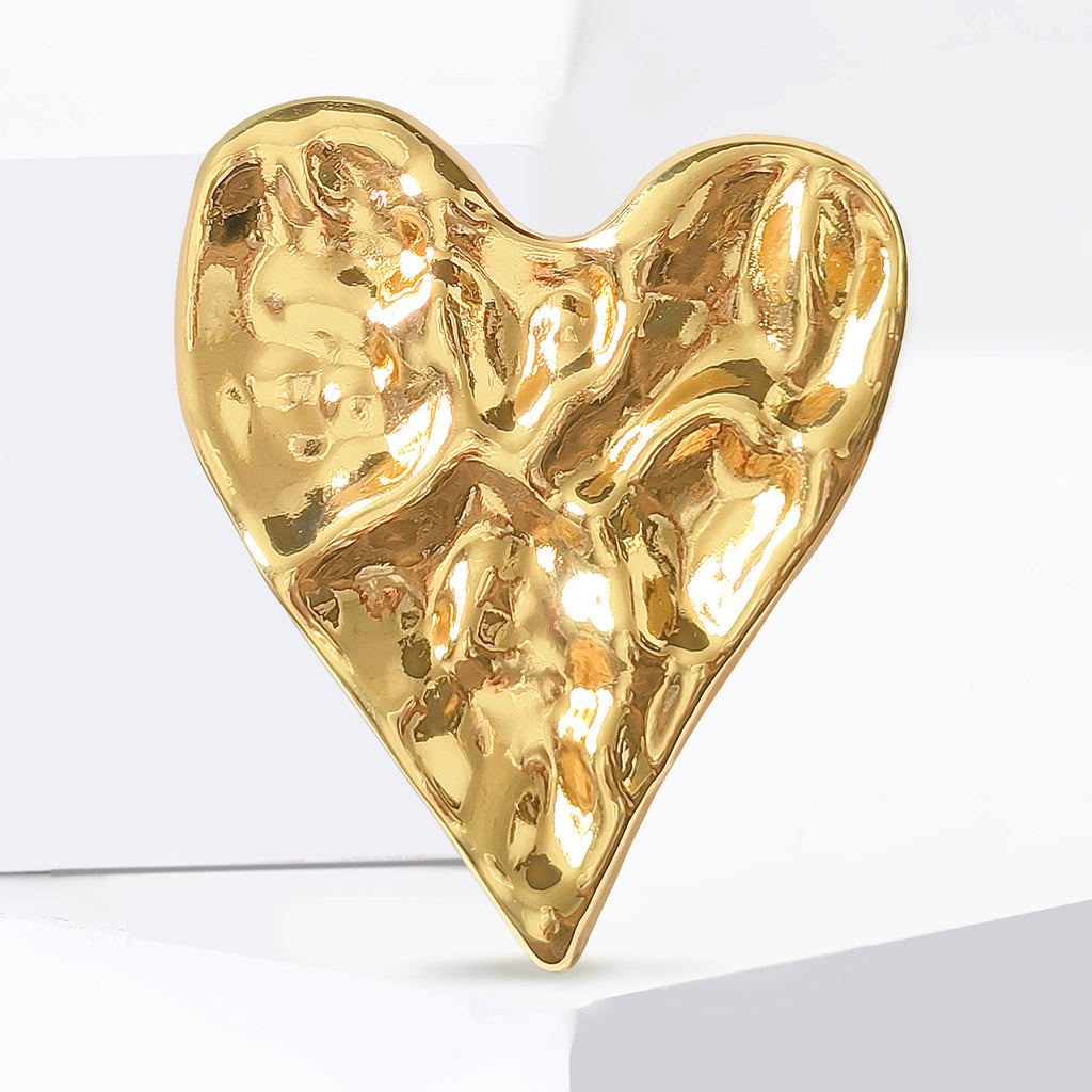 Platinum Charm Brooch