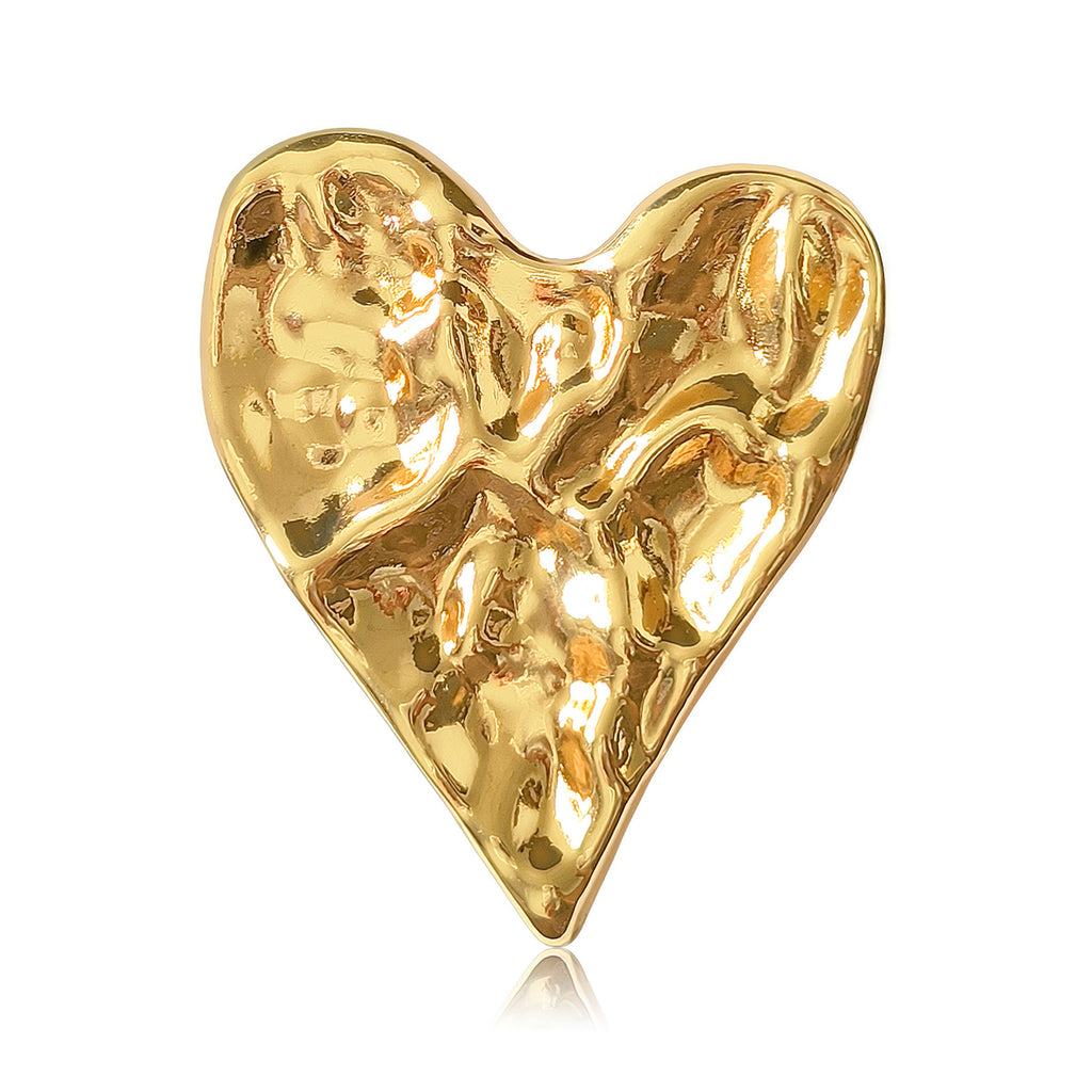 Platinum Charm Brooch