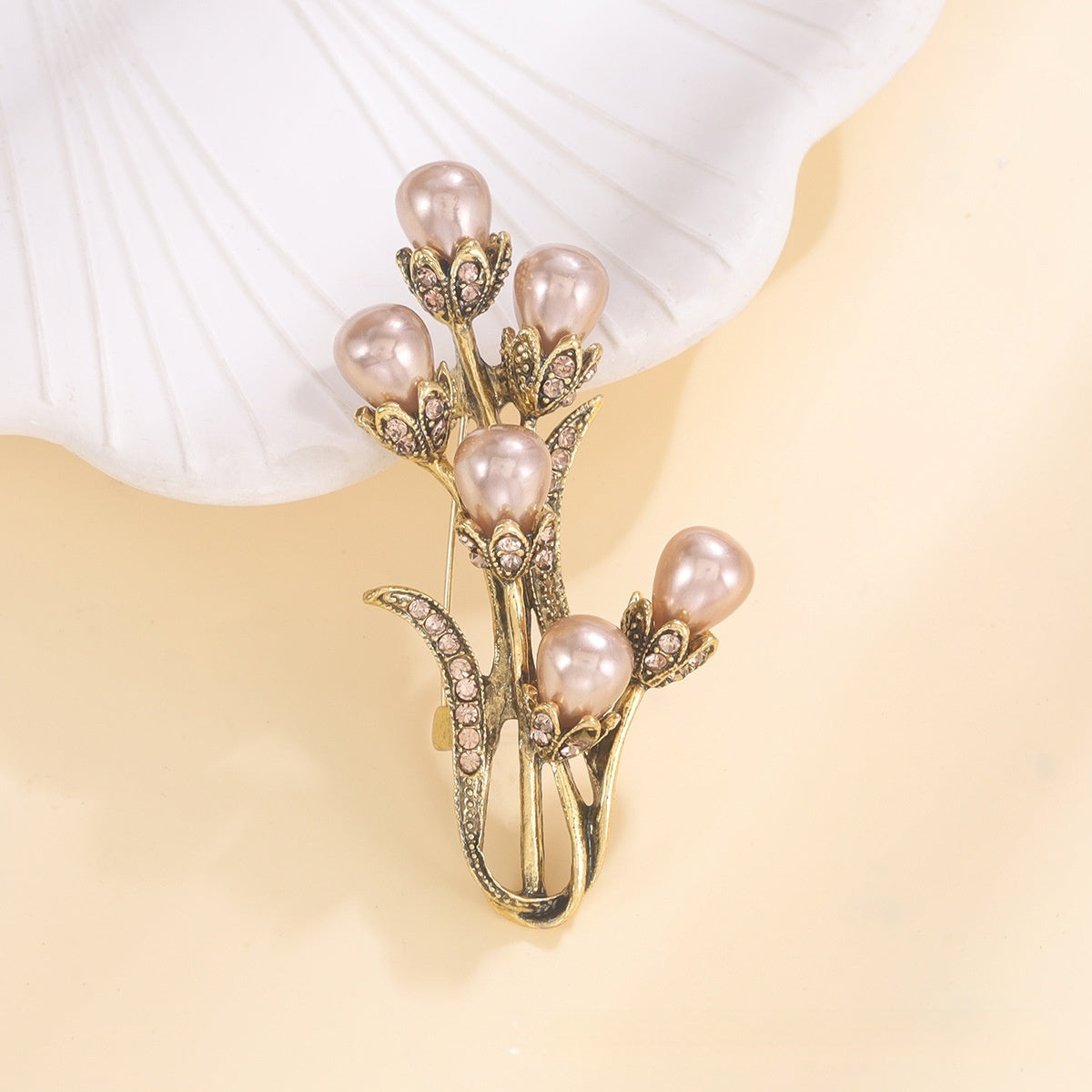 Golden Grace Brooch