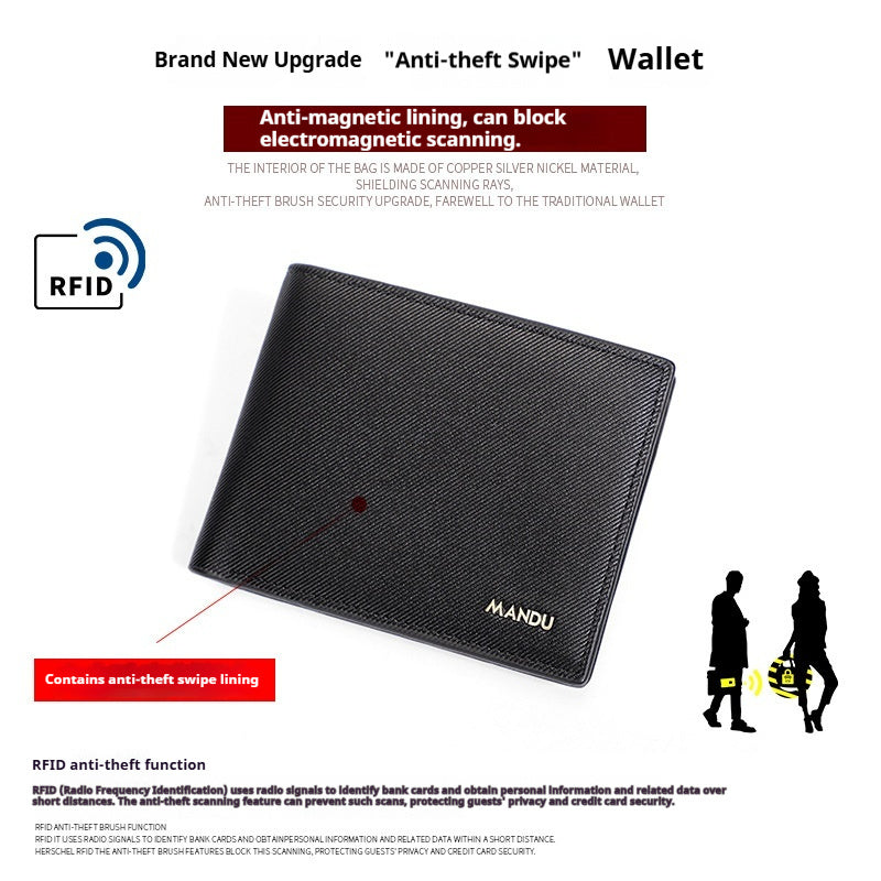 Crown Leather Wallet