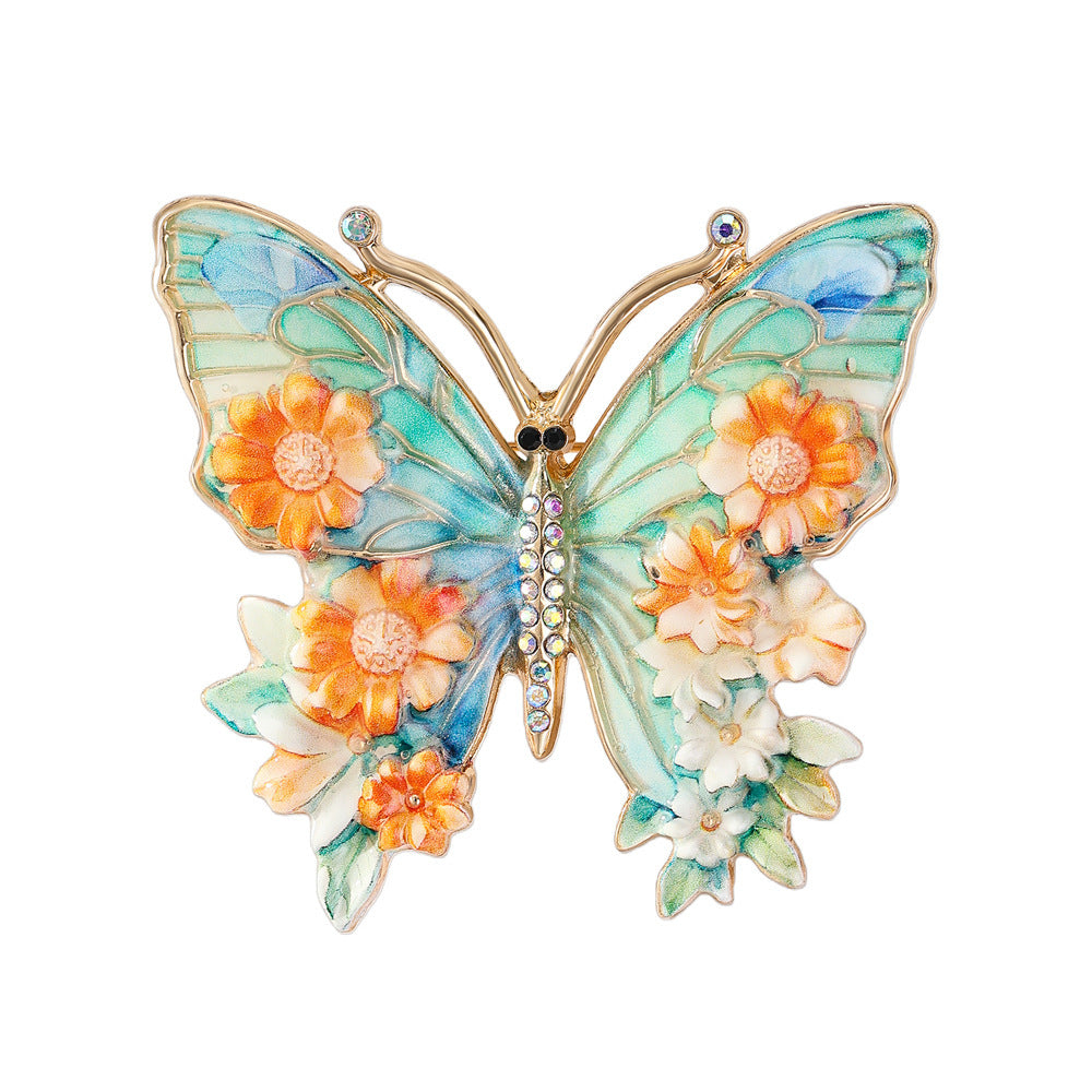 Pink Blossom Brooch