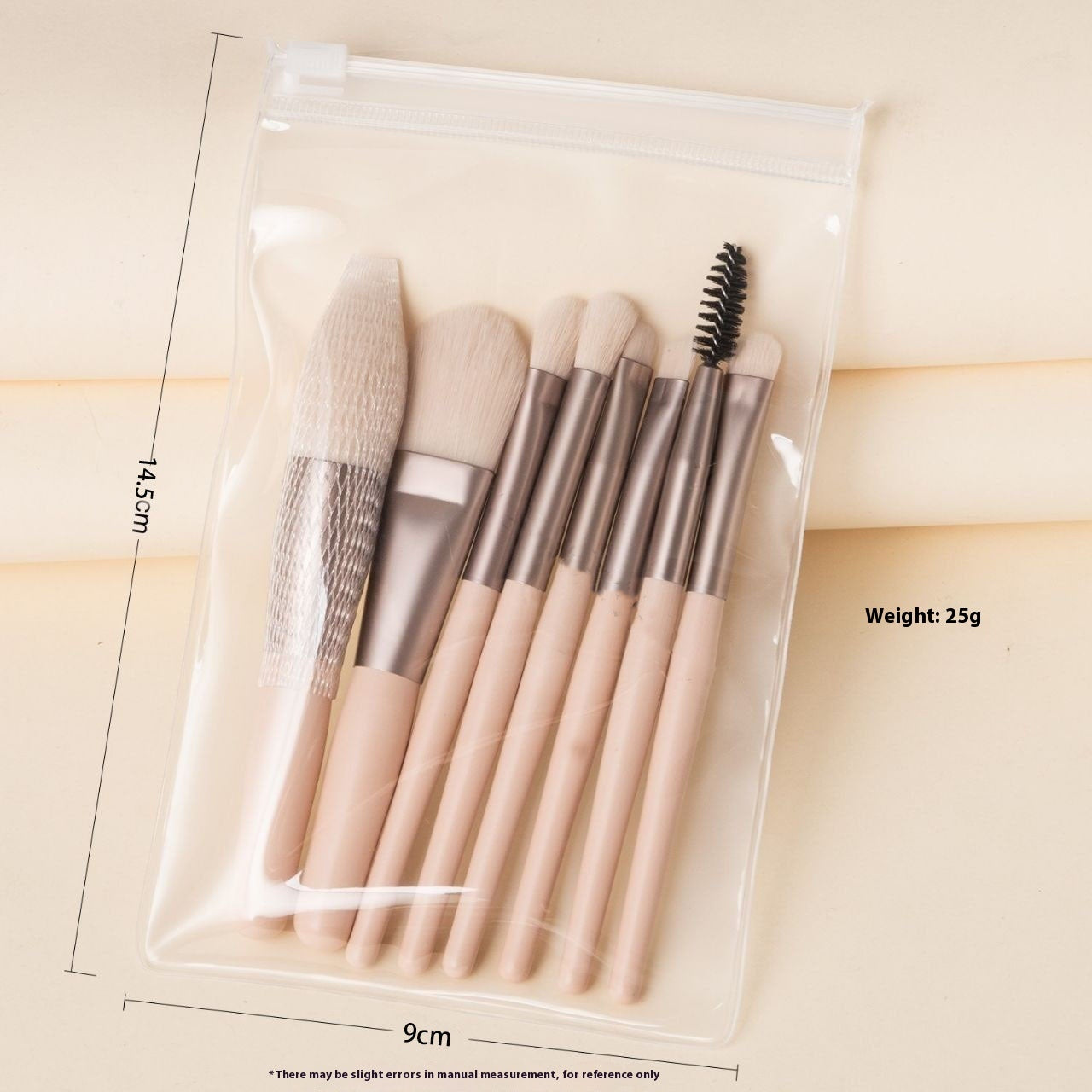 8 PCs Makeup Brushes Suit