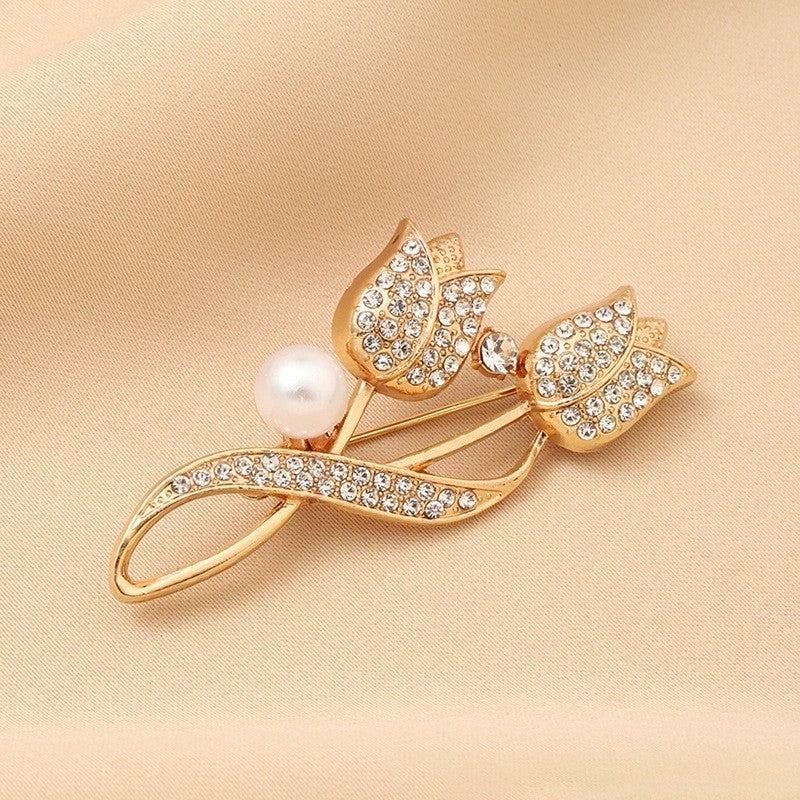Sunflower Spark Brooch