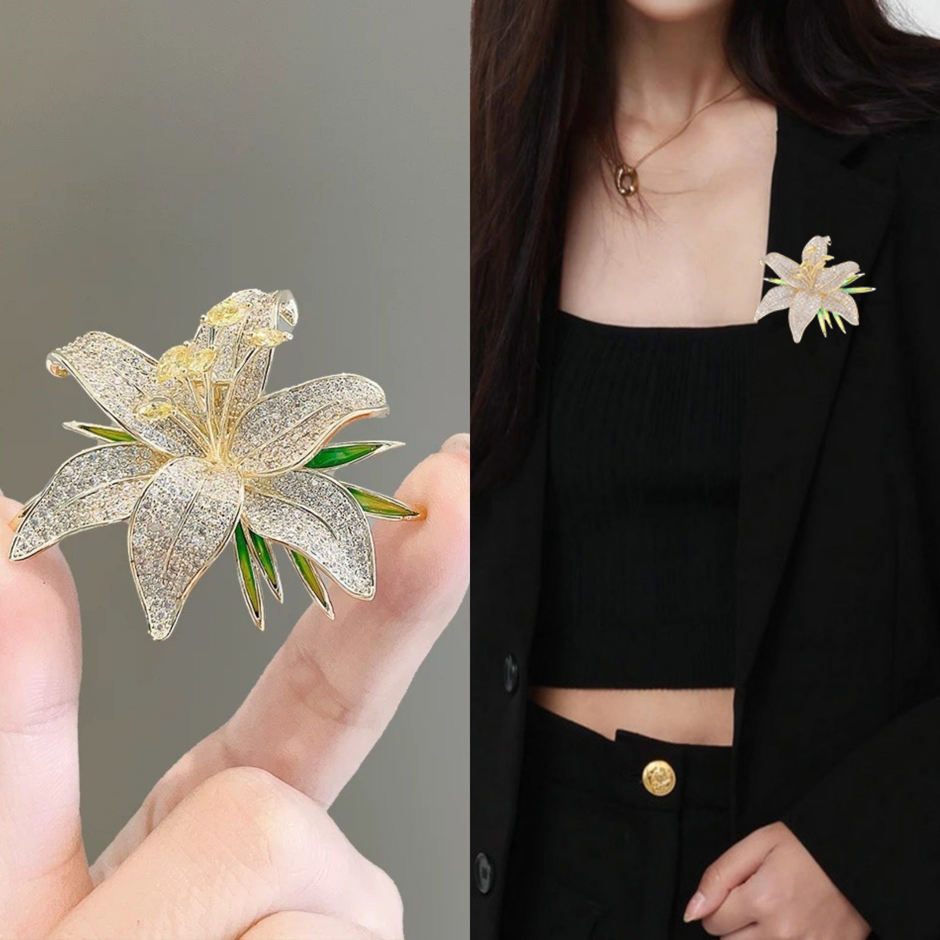 Royal Glow Brooch