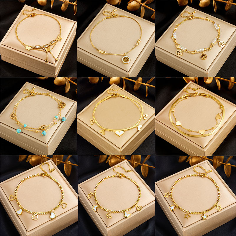 Ocean Breeze Anklet
