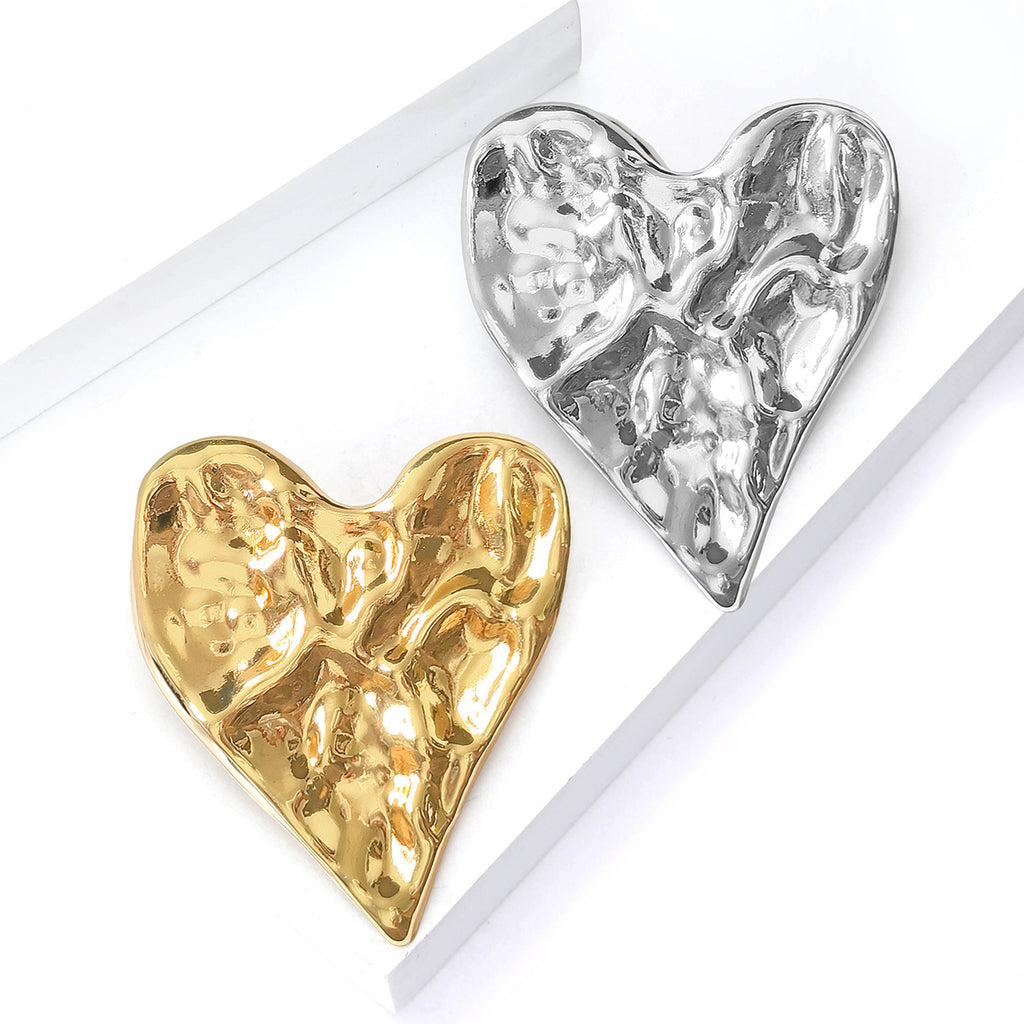 Platinum Charm Brooch