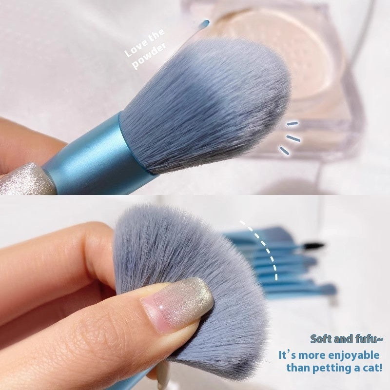 8 PCs Makeup Brushes Suit