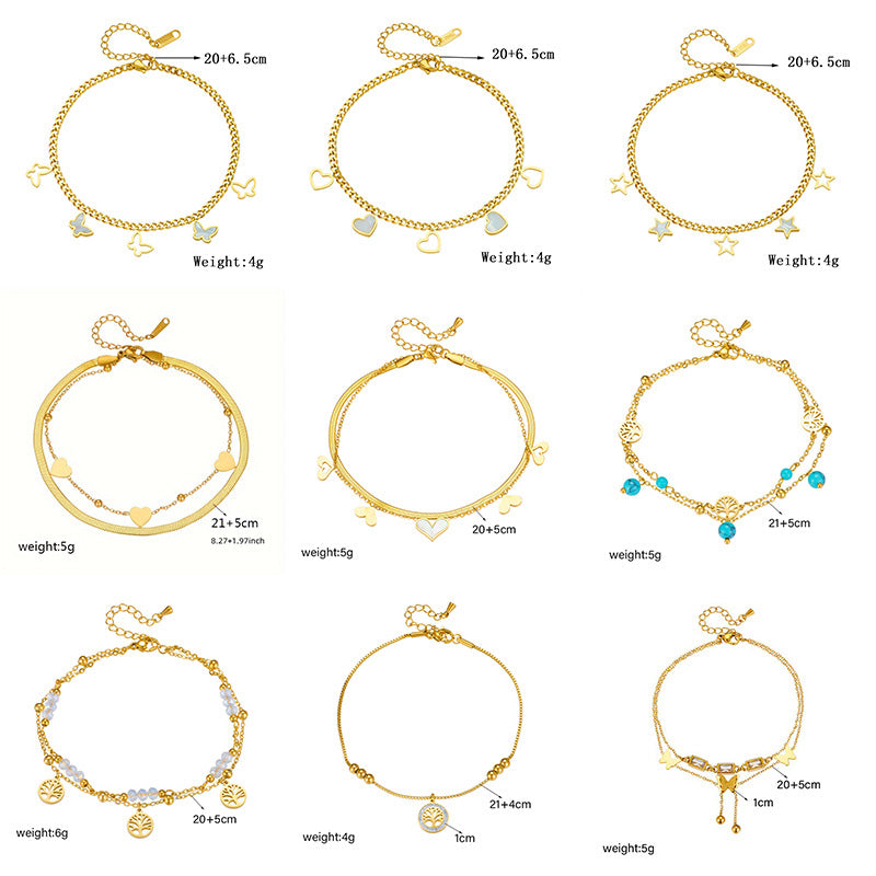 Ocean Breeze Anklet